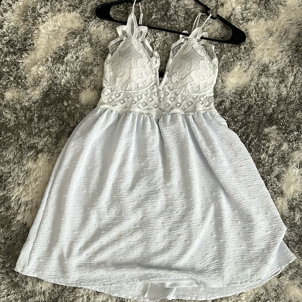 White Lace Sundress size M